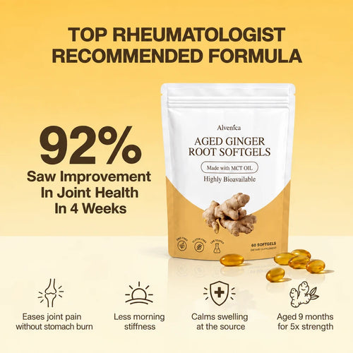 Alvenica Aged Ginger Root Softgels - 60 Capsules
